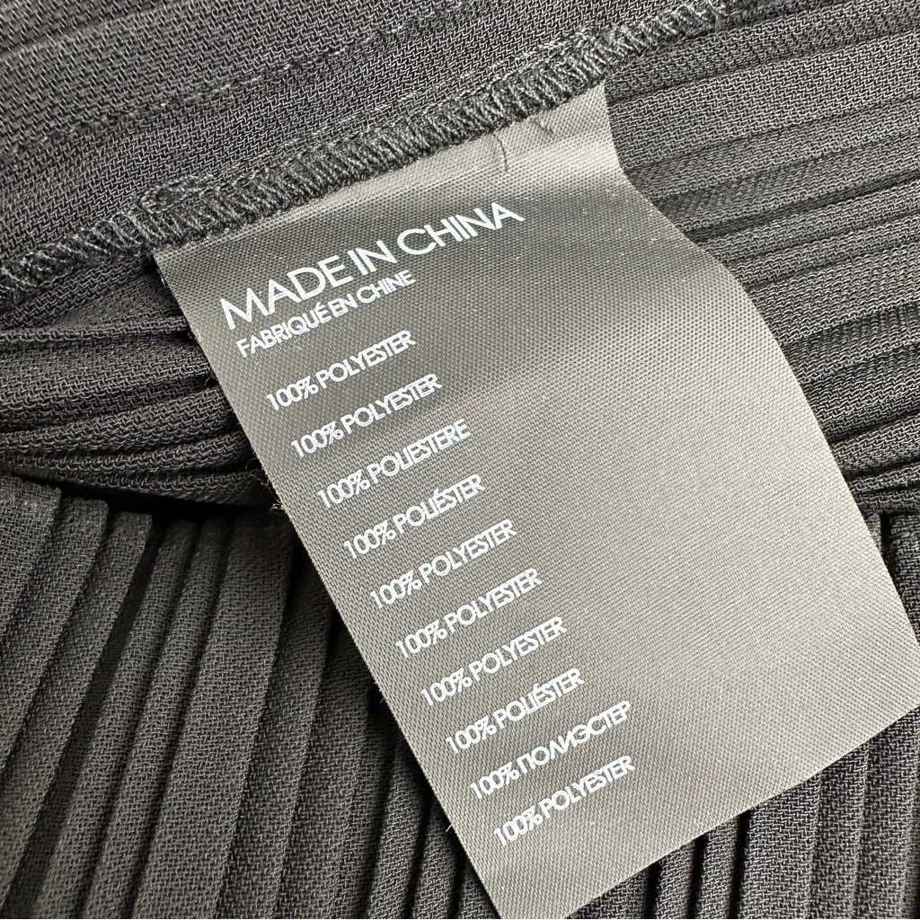 Club Monaco Pleated Dress Black Size 4 NWT - Image 11