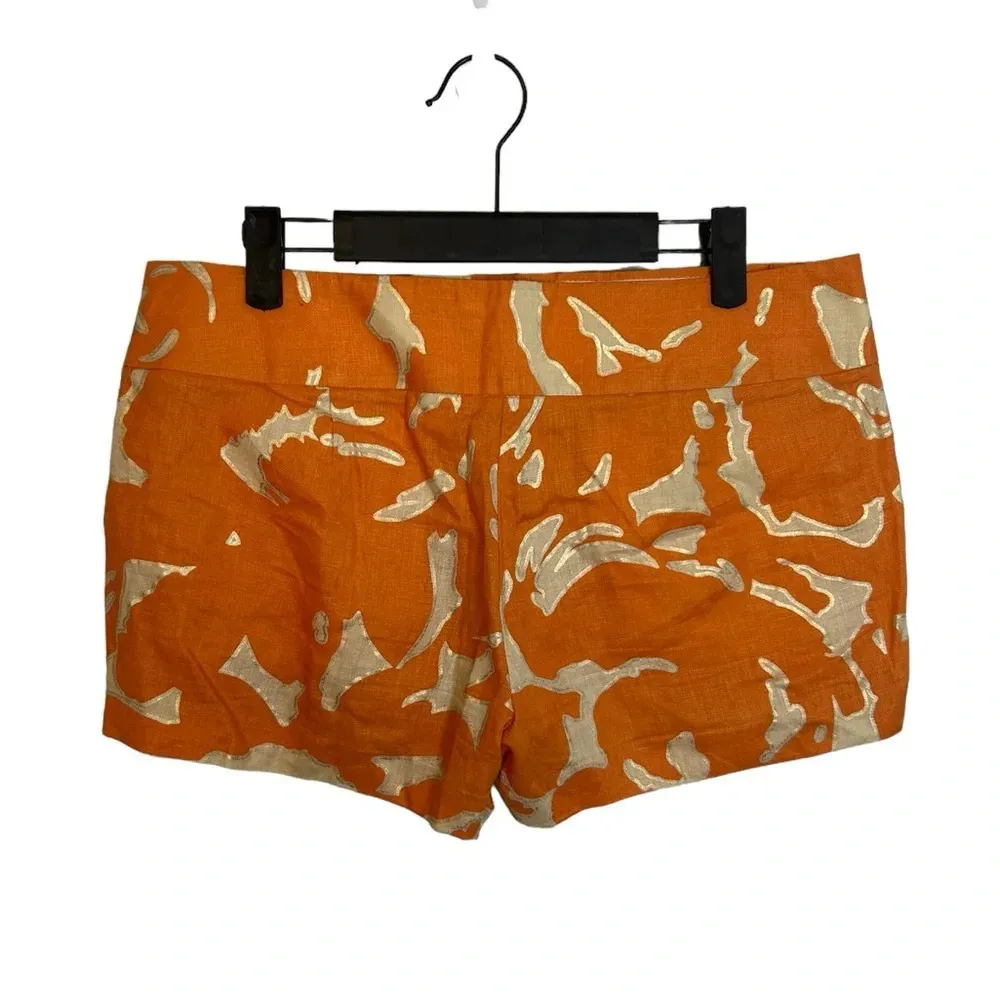 J CREW LINEN CANVAS SHORTS - Image 2