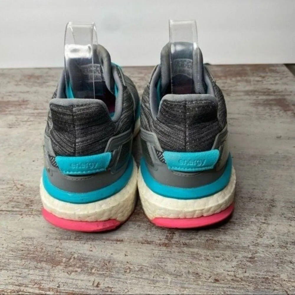 Adidas Grey blue pink Athletic Shoes 8 - Image 6