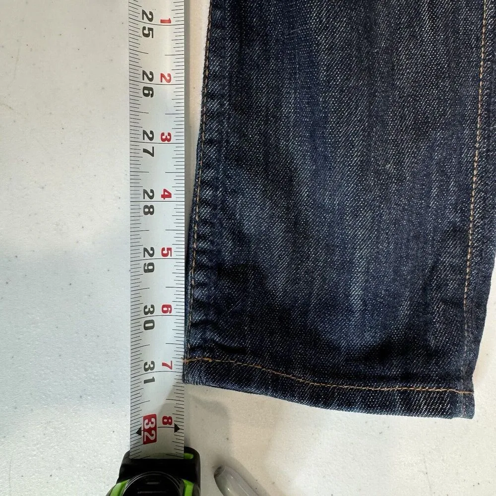 Hudson Jeans Skinny Low Rise Jeans Dark Wash Womens Size 28 W427DKS 5 Pocket - Image 8