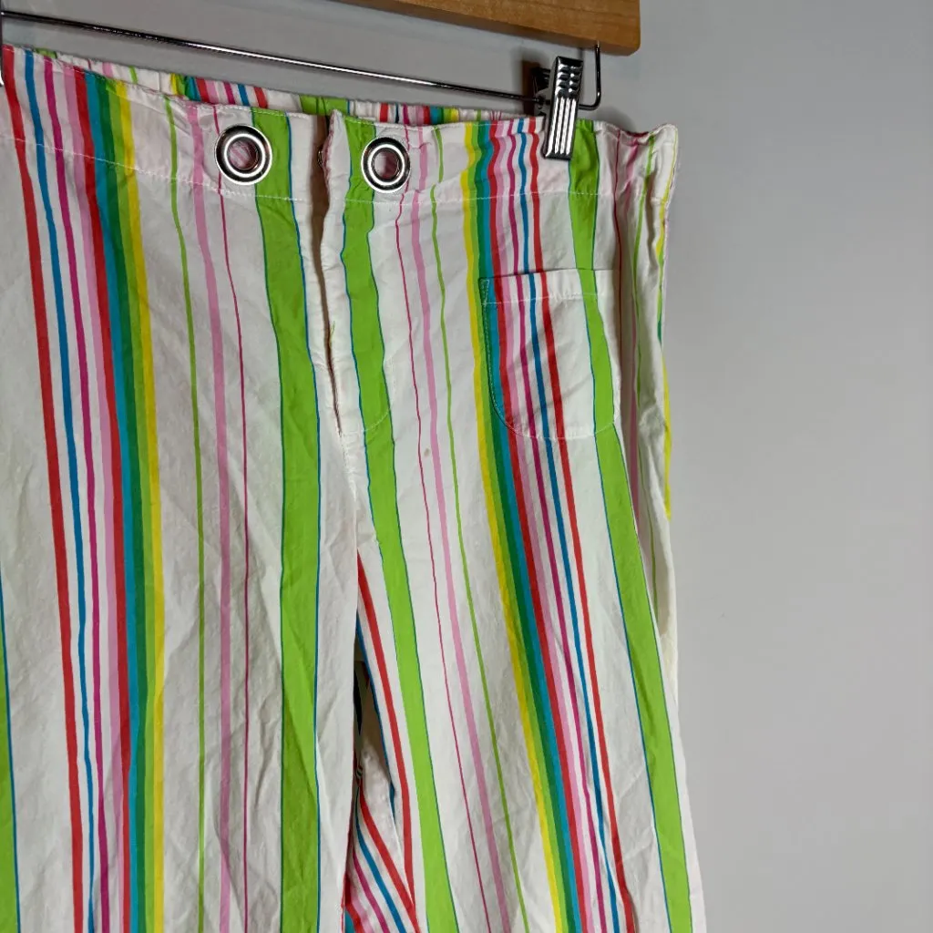 Y2K Victoria's Secret PINK striped pajama pants - Image 5