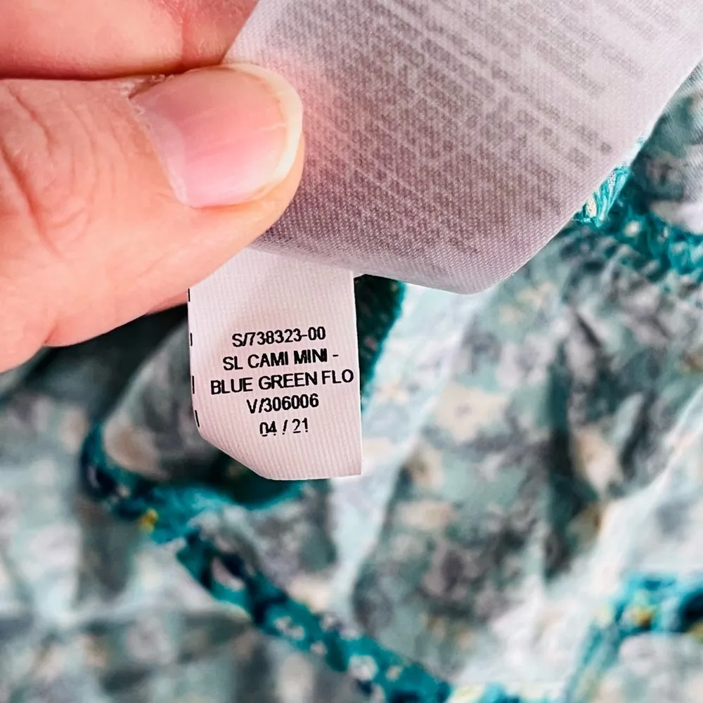 Old Navy Fit & Flare Puff-Sleeve Floral-Print Mini Dress Size 4X NWT $40 - Image 9