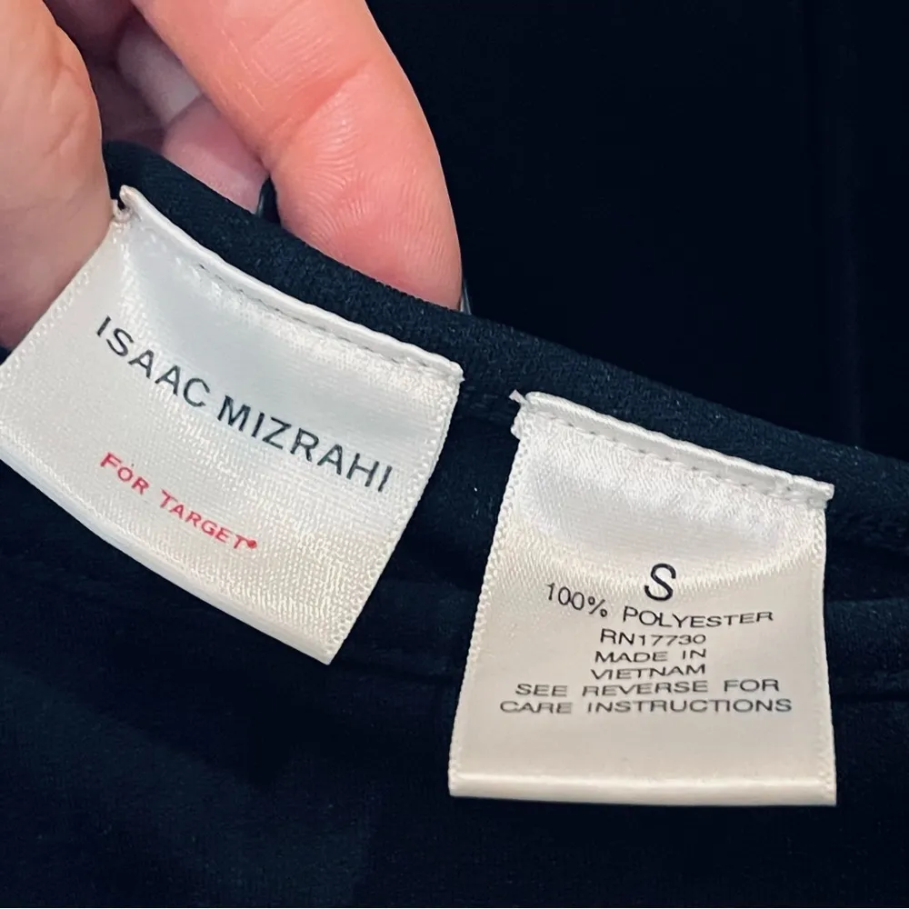 Issac Mizrahi Black Slip Spaghetti Strap dress - Image 4