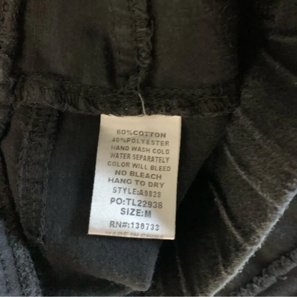 Umgee Women Medium Black Skinny‎ Jeggings Stretch Pull On Casual - Image 8