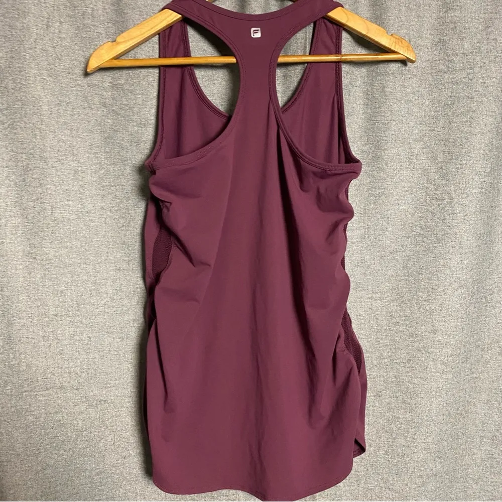 Fabletics Karlie Tunic - Racerback Top EUC - Size Small Color Cabaret - Image 2
