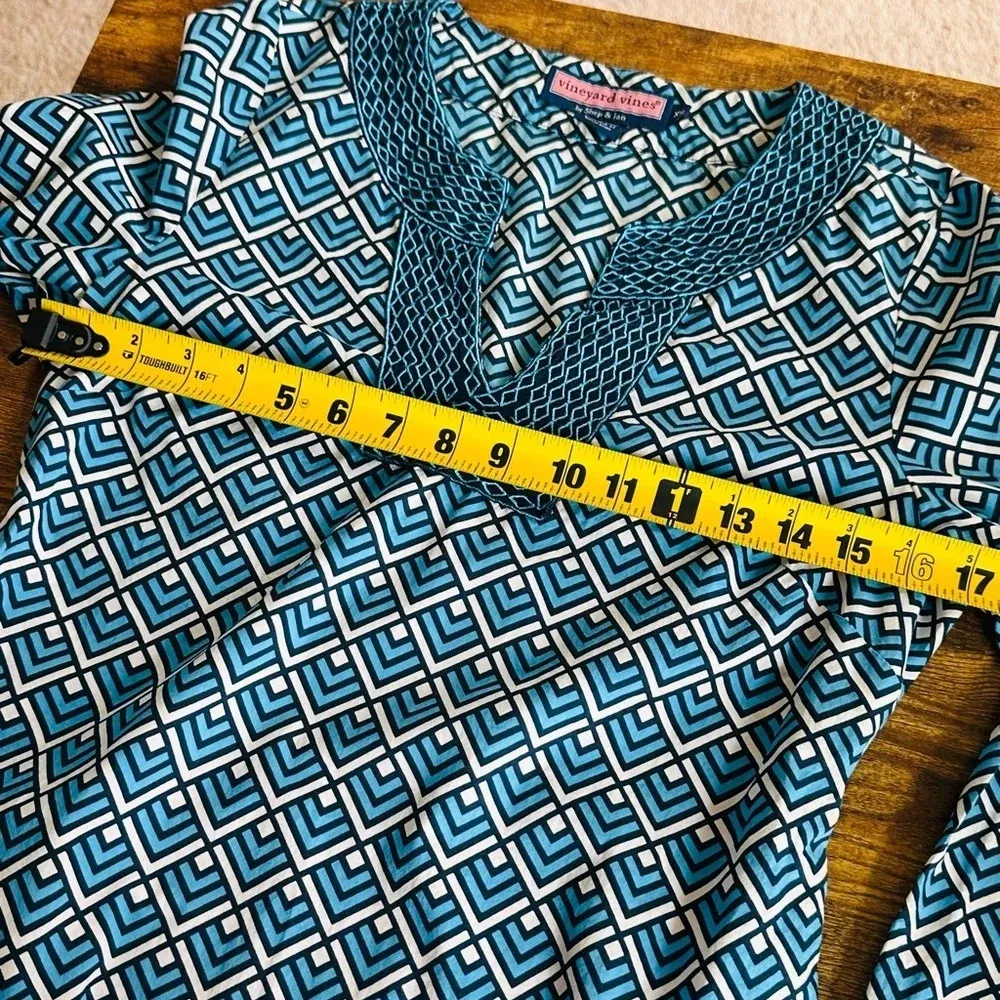Vineyard Vines  Island Block Tunic - Size XS - Image 10