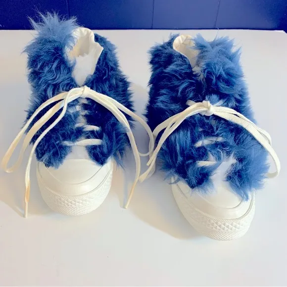 Converse x Ambush Chuck‎ 70 Fuzzy High Navy White - Image 4