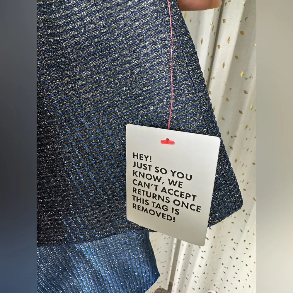 ASOS Design NWT Metallic Sweetheart Neck Cupped High Waist Kick Flare Jumpsuit 2 - Image 8