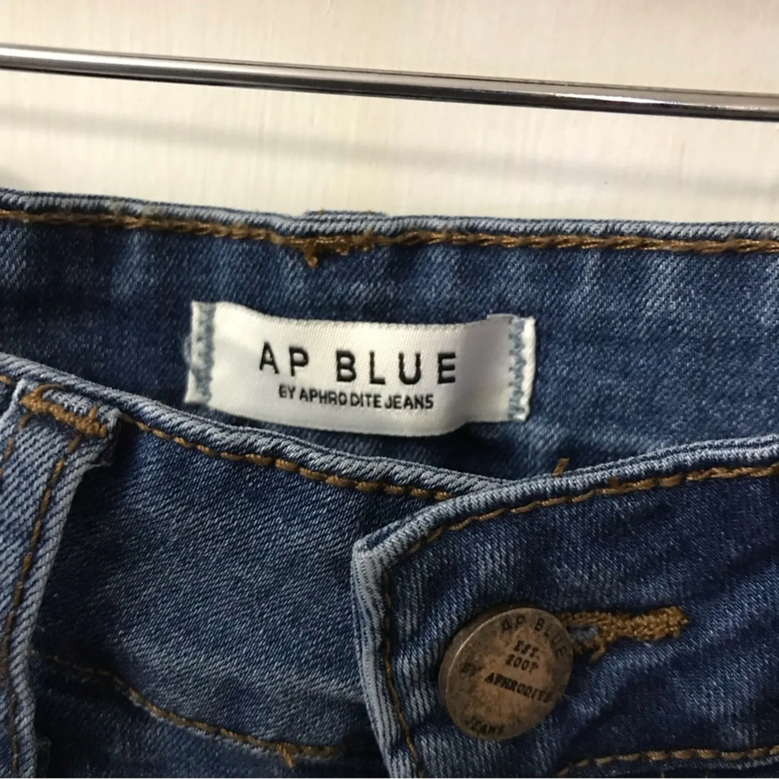 Aphrodite AP Blue Cowgirl Fringe Festival Jean 9 Juniors Western Costal Cowgirl - Image 10