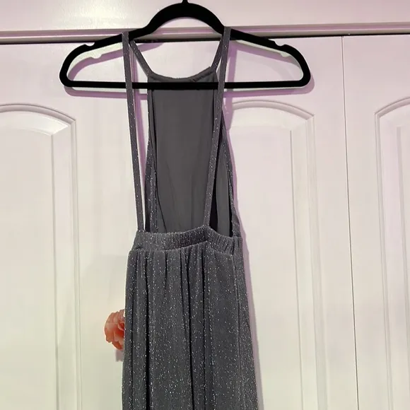Show me your mumu wedding new with tags gray‎ sparkle maxi dress small - Image 5