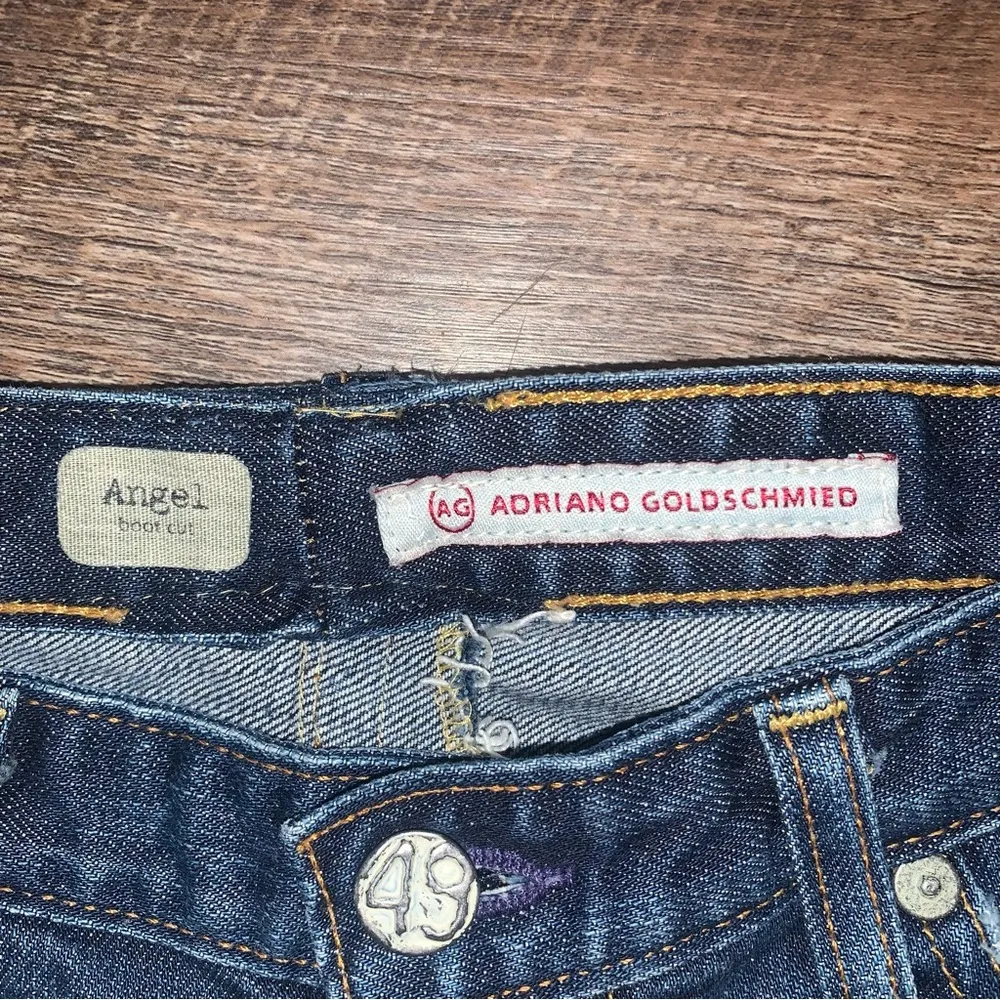 Adriano Goldschmied Angel Boot Cut Size 28R - Image 6