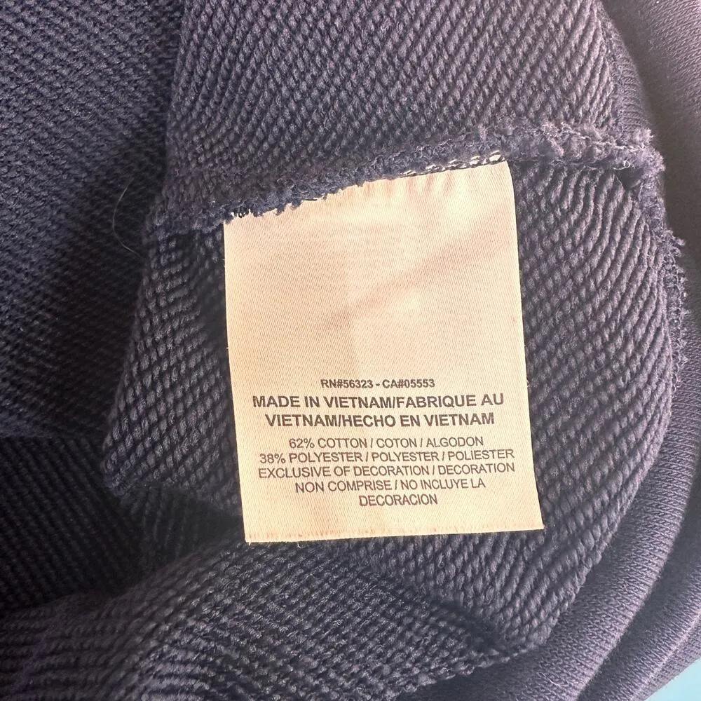 Nike Women's Navy Dri-Fit Open Back Training Top Size Medium - Image 9