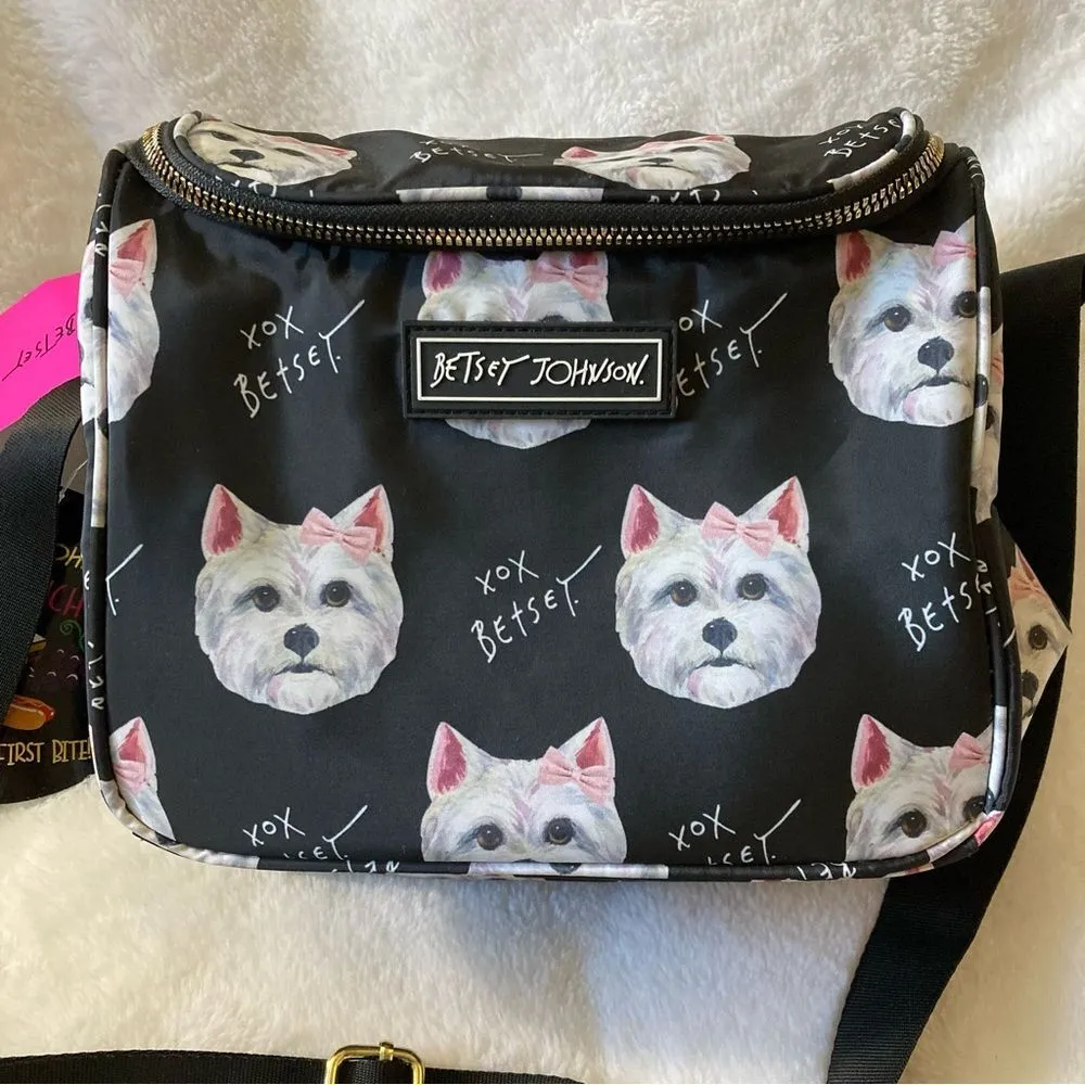 Betsey Johnson Insulated Lunch Tote Bag West Highland Terrier NWT - Image 2