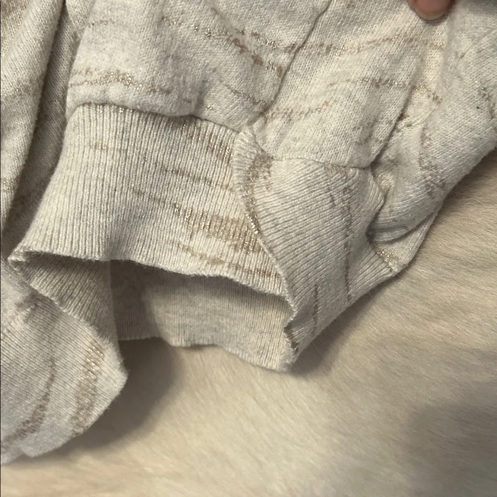 Democracy  Cream Crew Neck Sweater Size M - Image 4