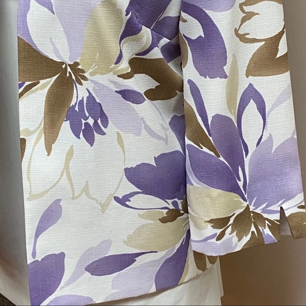 Alfred Dunner Floral Jacket/Blazer - Image 5