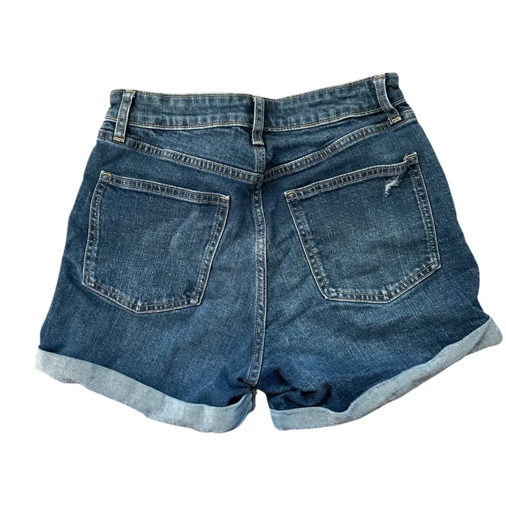 Distressed denim shorts - Gap Curvy Denim - Image 3