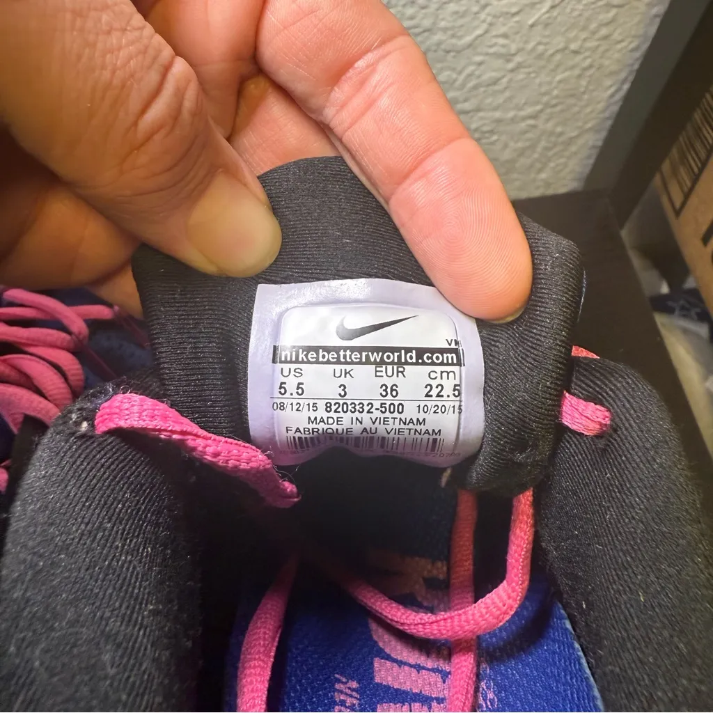 Nike Air Max 2016 Print Edition Running Shoes Deep Night Purple Women’s Size 5.5 - Image 10