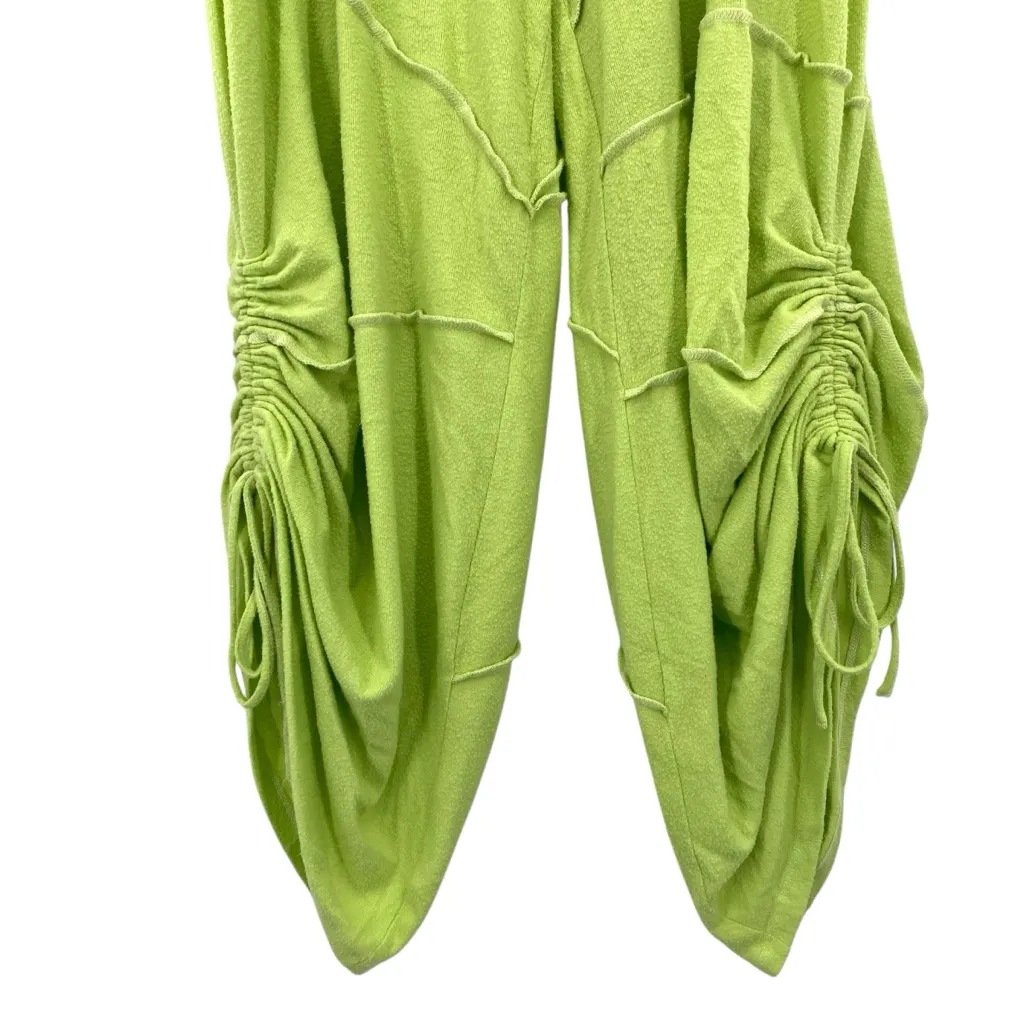 Out From Under Urban Outfitters Green Ballon Cinched Fuzzy Lounge Pants - Image 3