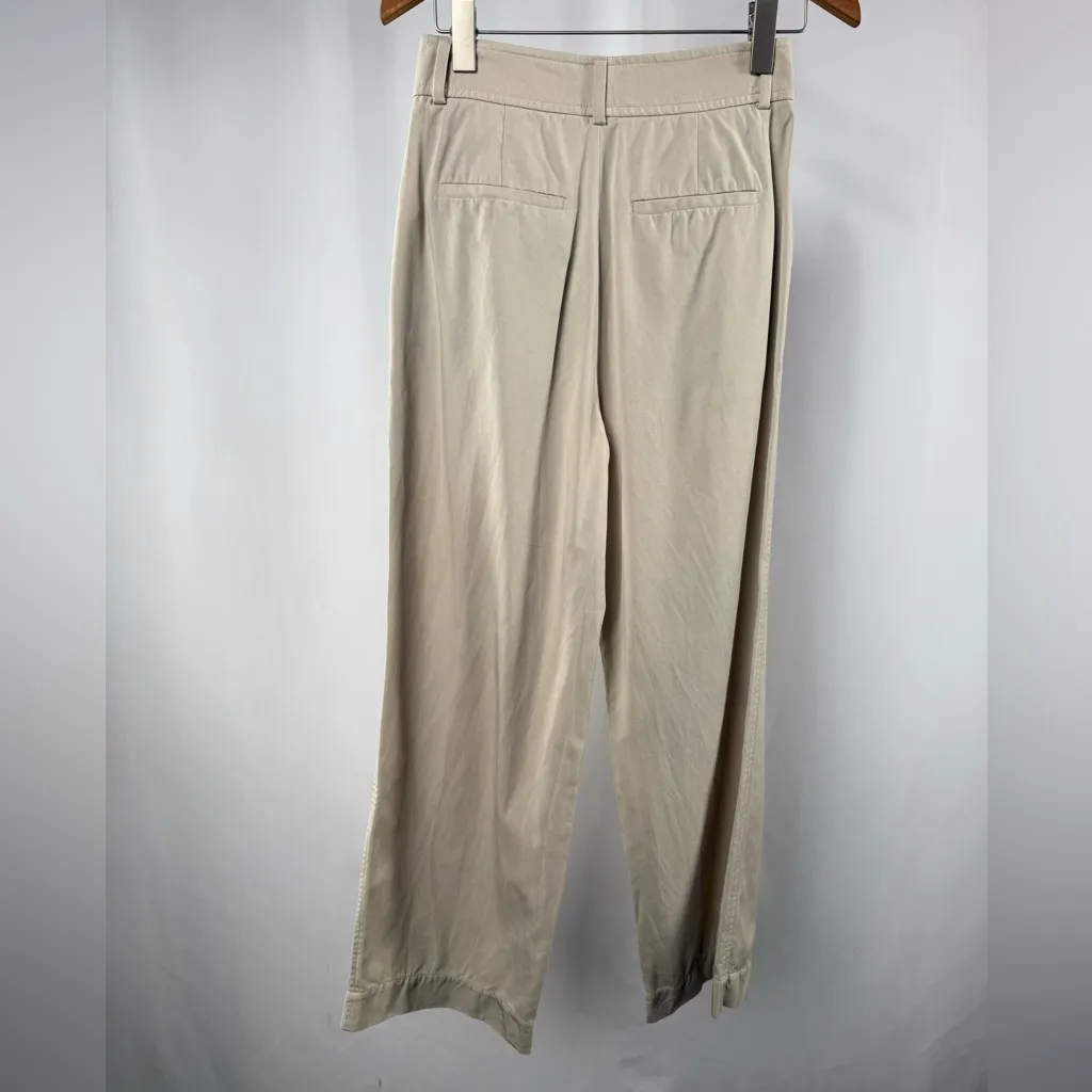 Everlane The Way High Drape Pant in Sandstone Size 2 Short - Image 5