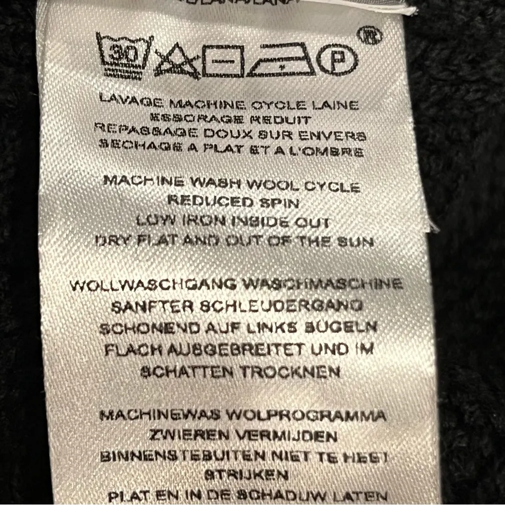 NEW Saint James Black Boatneck Button Shoulder Cable Knit Carnac Sweater Size undefined - Image 12