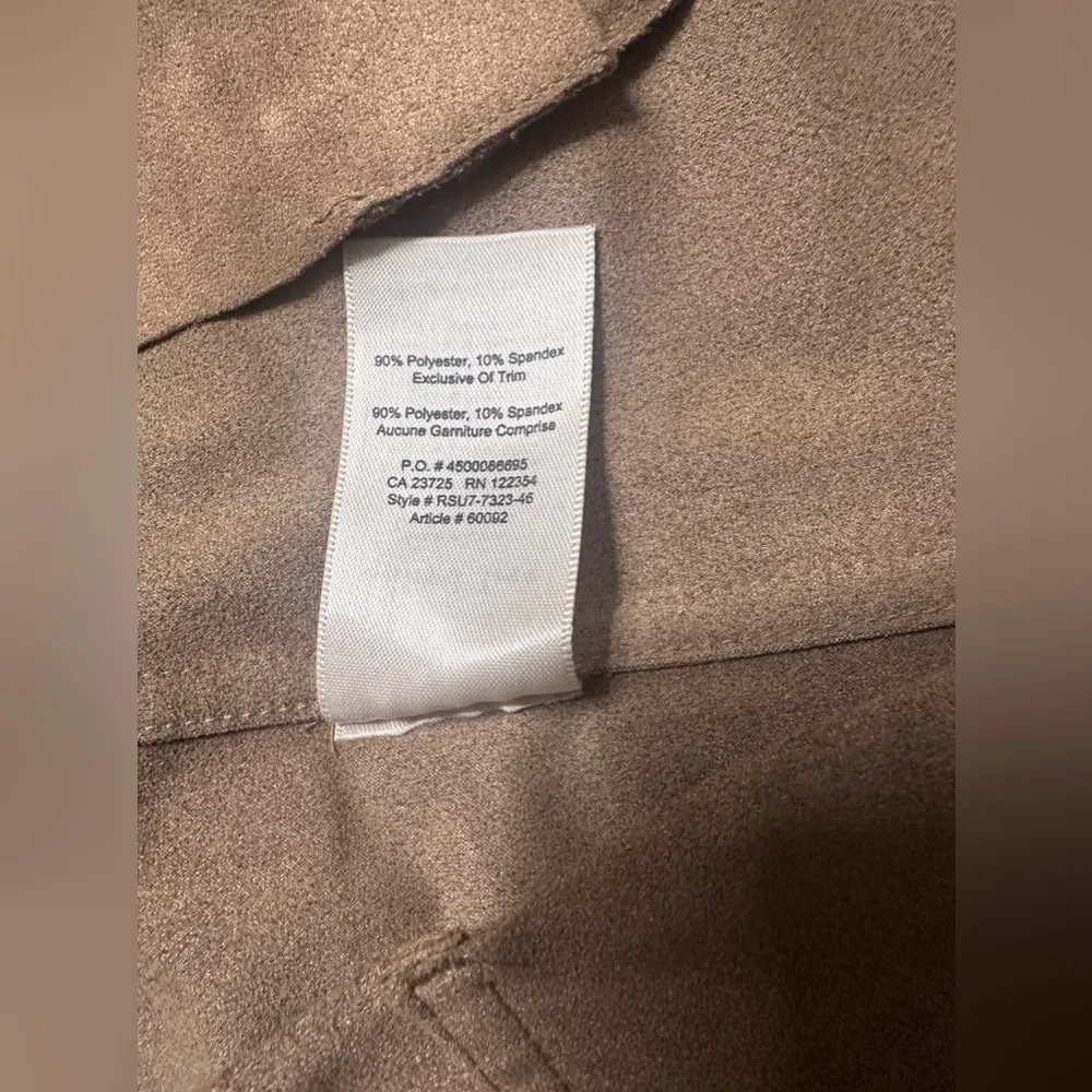 NWOT  Wilfred Free Faux Suede Centinela Button Front A Line Skirt Size 0 - Image 8