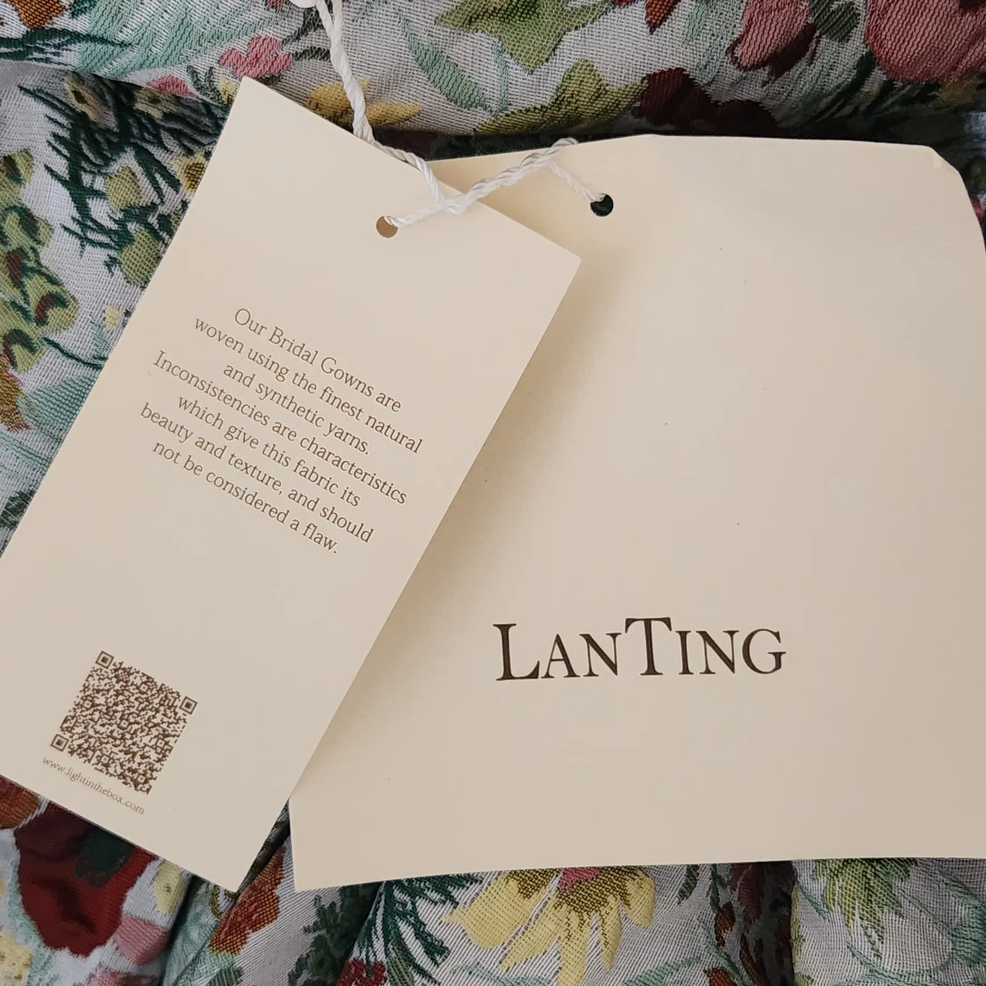 TS Couture LanTing Floral Multicolor Maxi Formal Dress NWT Wedding Guest Dress Pink Size 3X - Image 9