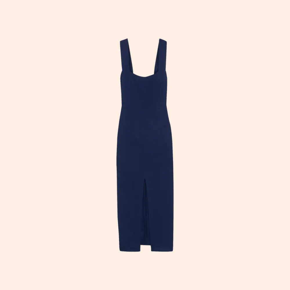 Reformation Graciella Dress (Indigo) - Image 2