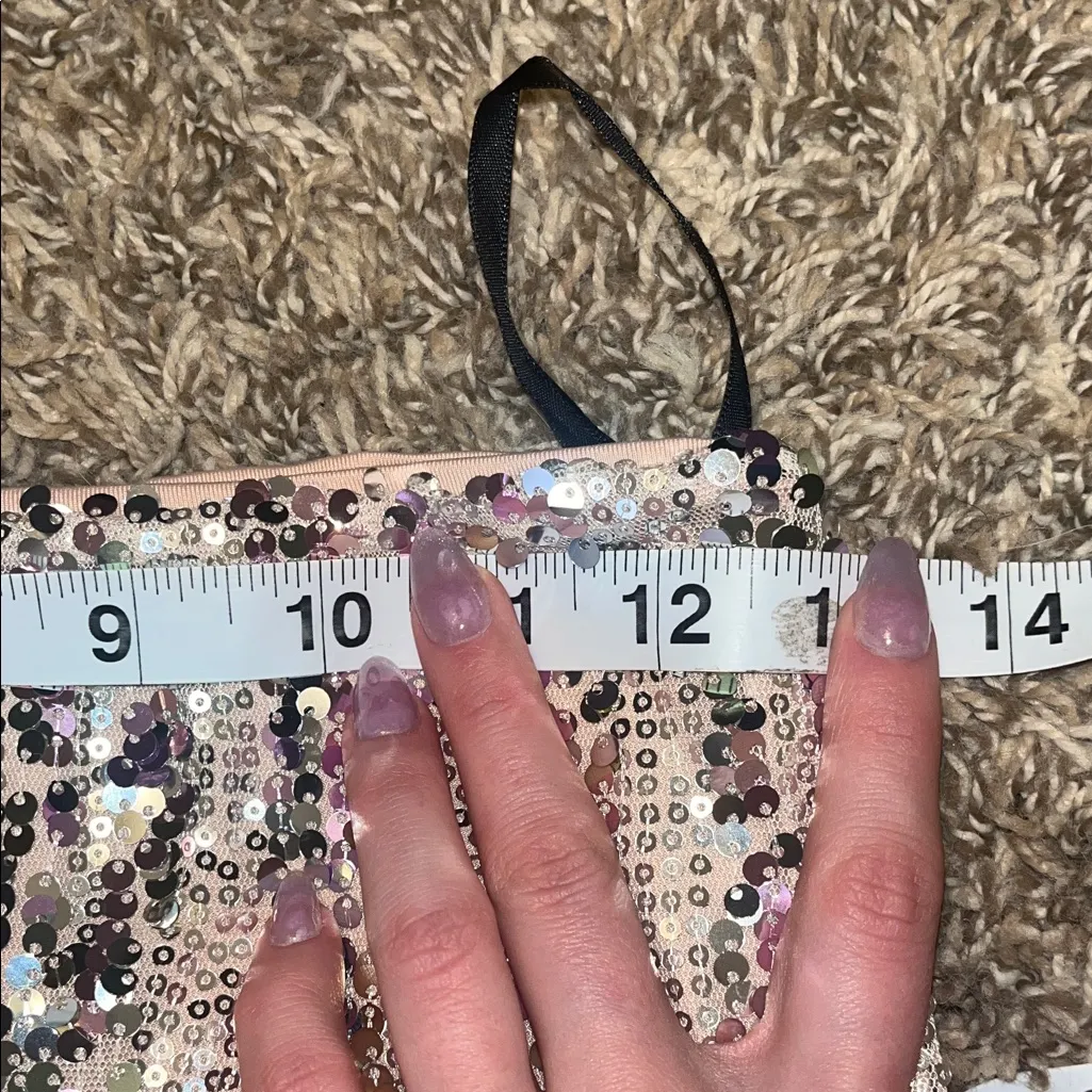 Majorelle Warren sequin high-low Skirt - Image 6