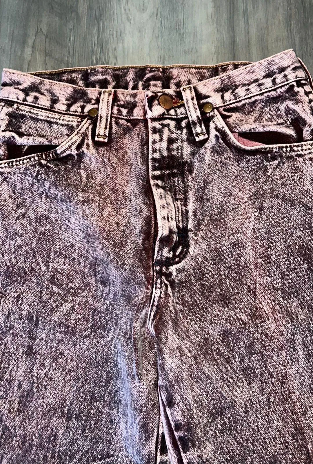 Pink  Straight Jeans - Image 4