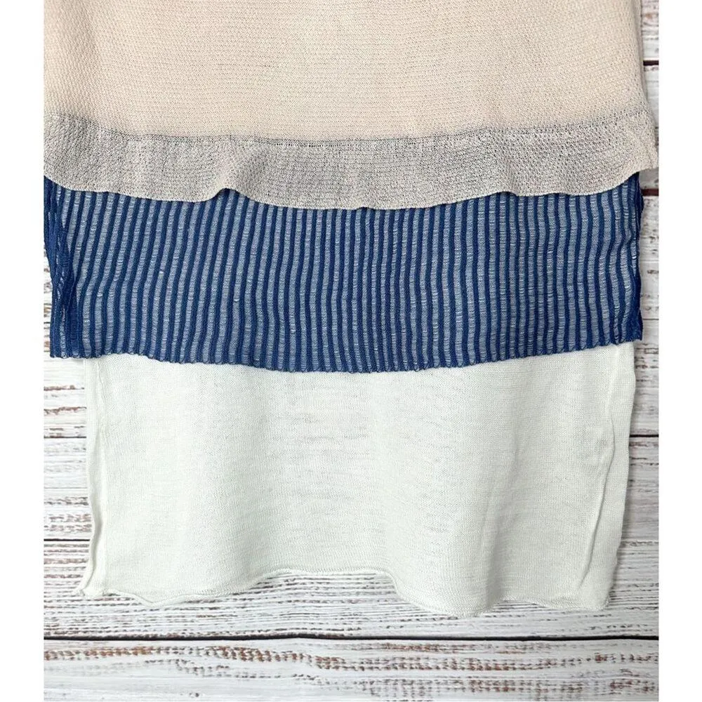 Society For Rational Dress Women's Layered Cap Sleeve Top Multi - Image 3