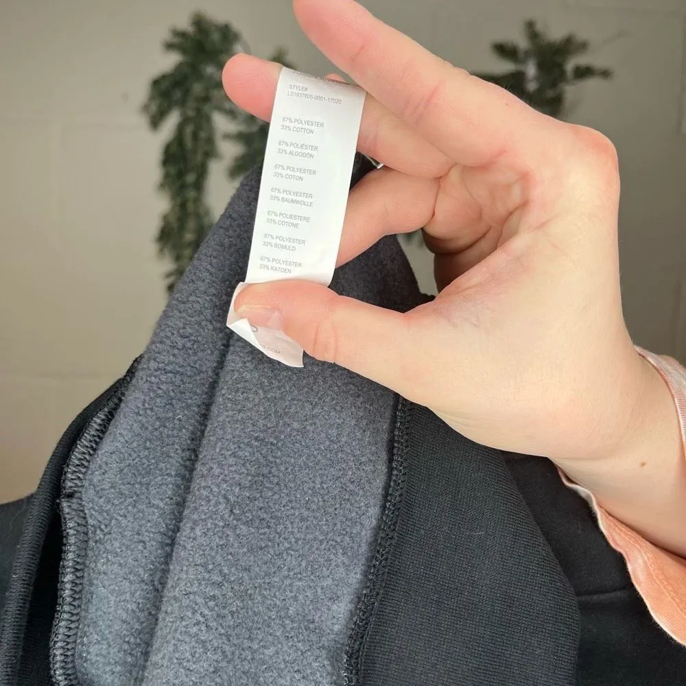 | women black athletic cowl neck pullover - Image 6