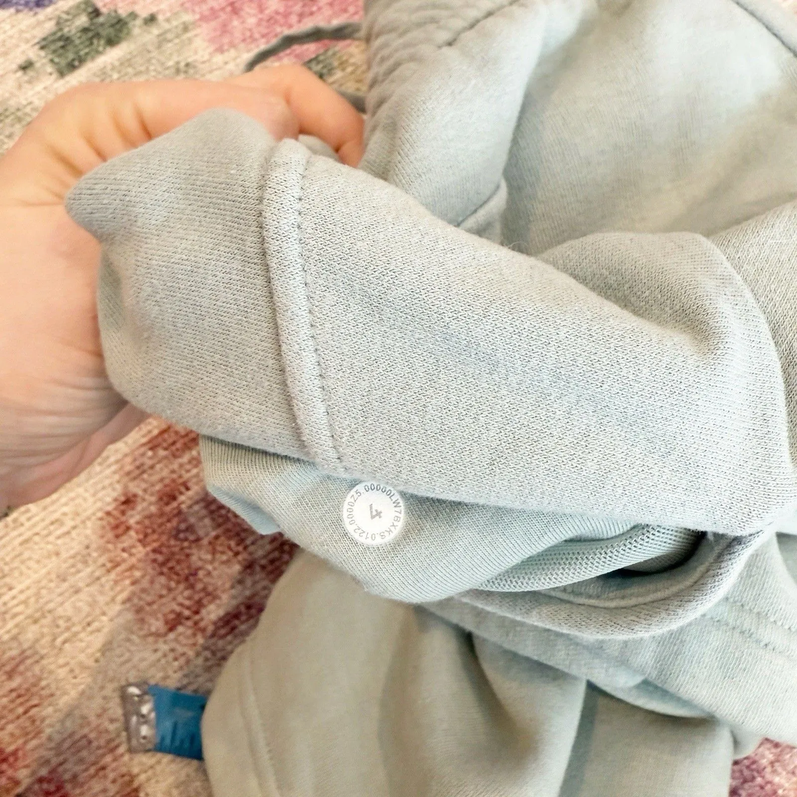 Lululemon Womens Loungeful High Rise Shorts Size 4 Workout Yoga Athleisure Mint Green - Image 8