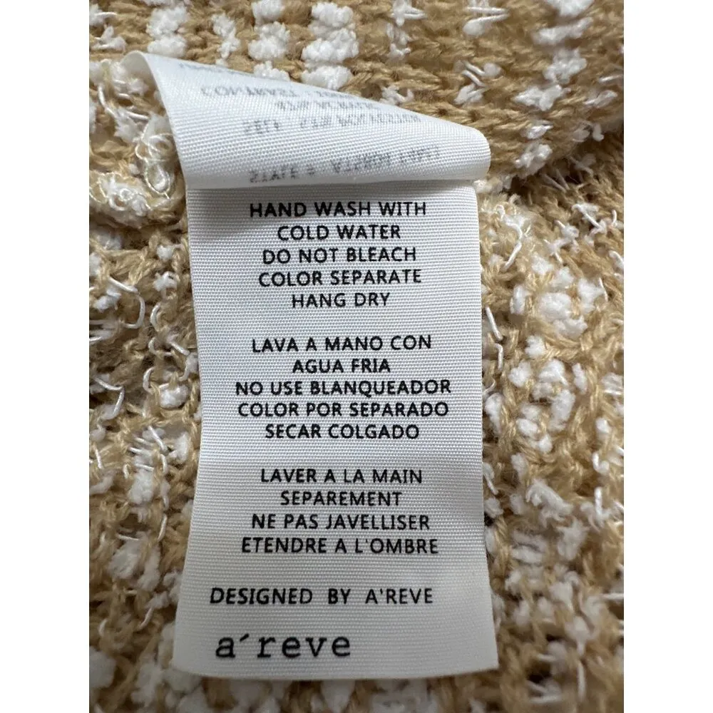 Altar'd State Open Back Lace Pullover Polyester Acrylic Knit Sheer Sweater Sz Sm - Image 12