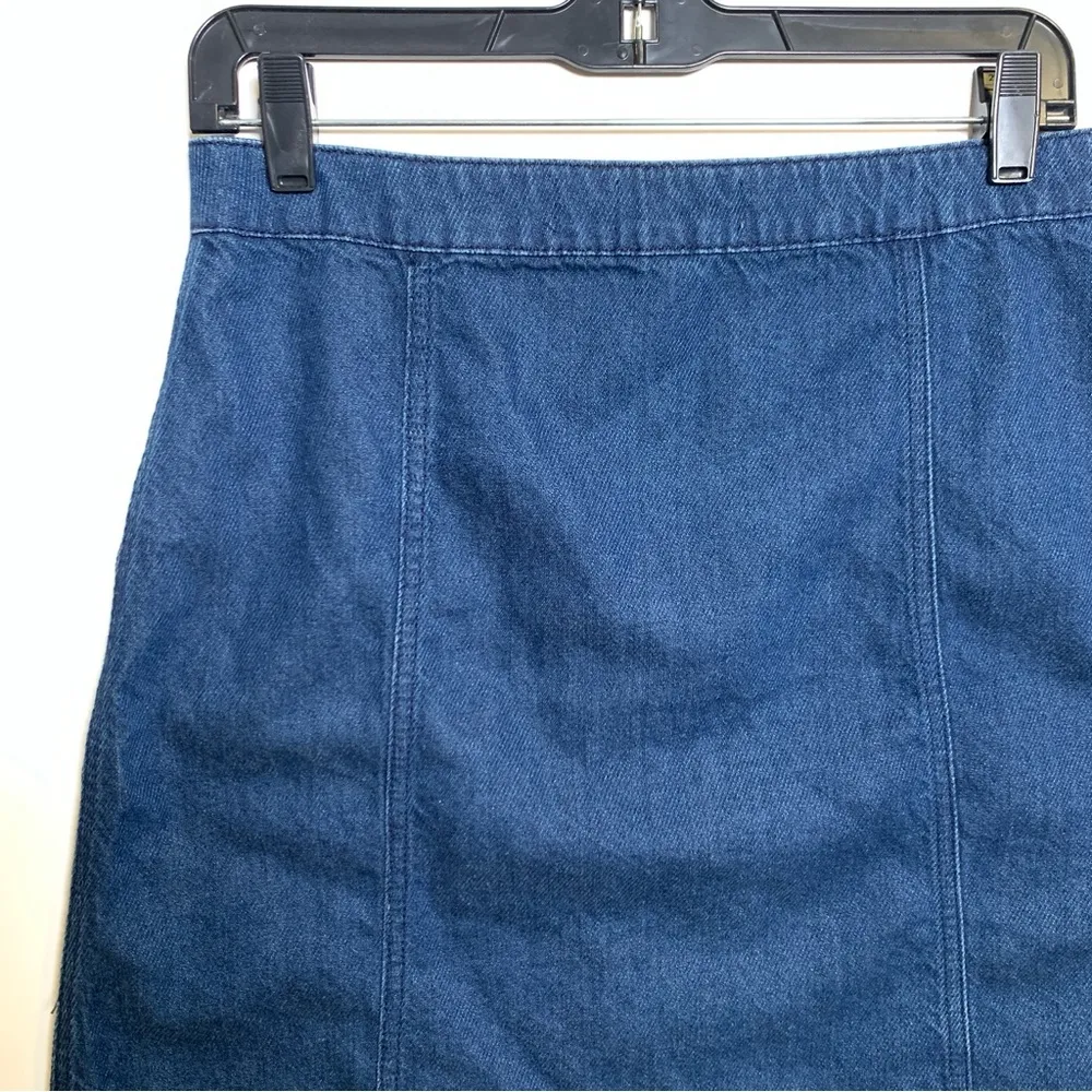 Pilgro and the Letterpress Mini Denim Skirt Size 2P - Image 3