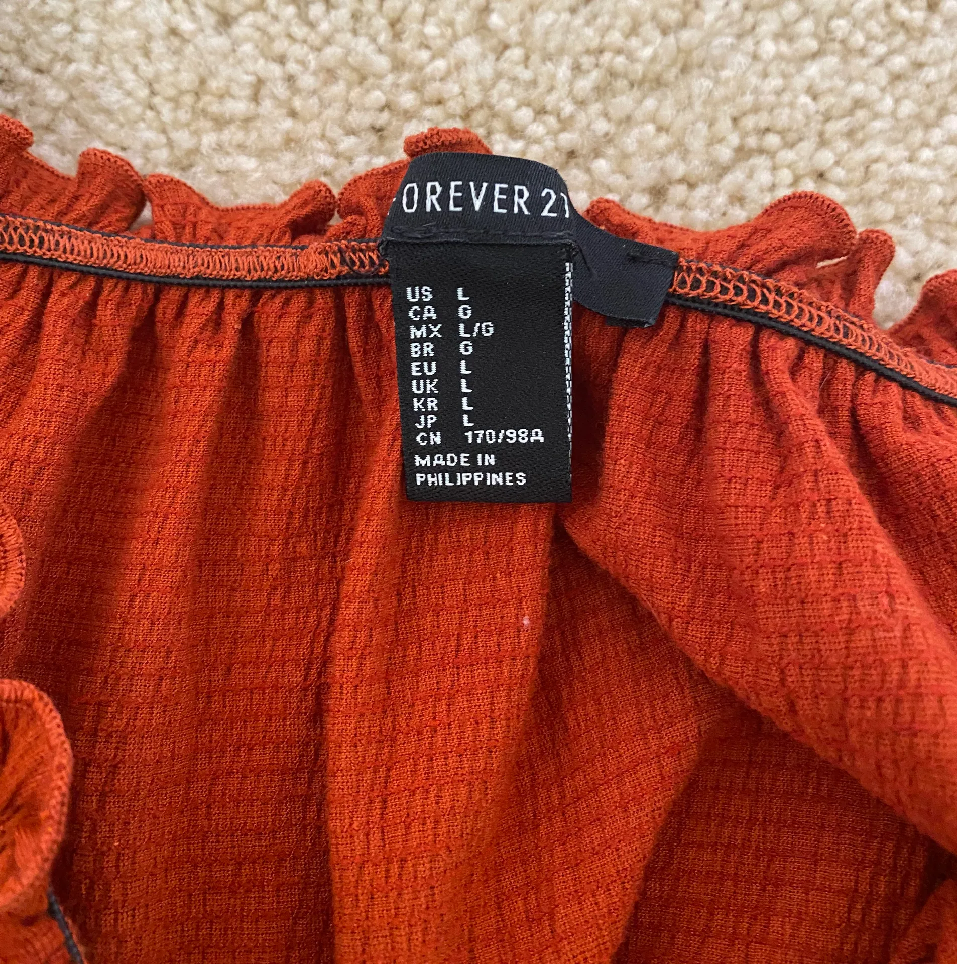 Cropped Off-the-Shoulder Top - Image 5