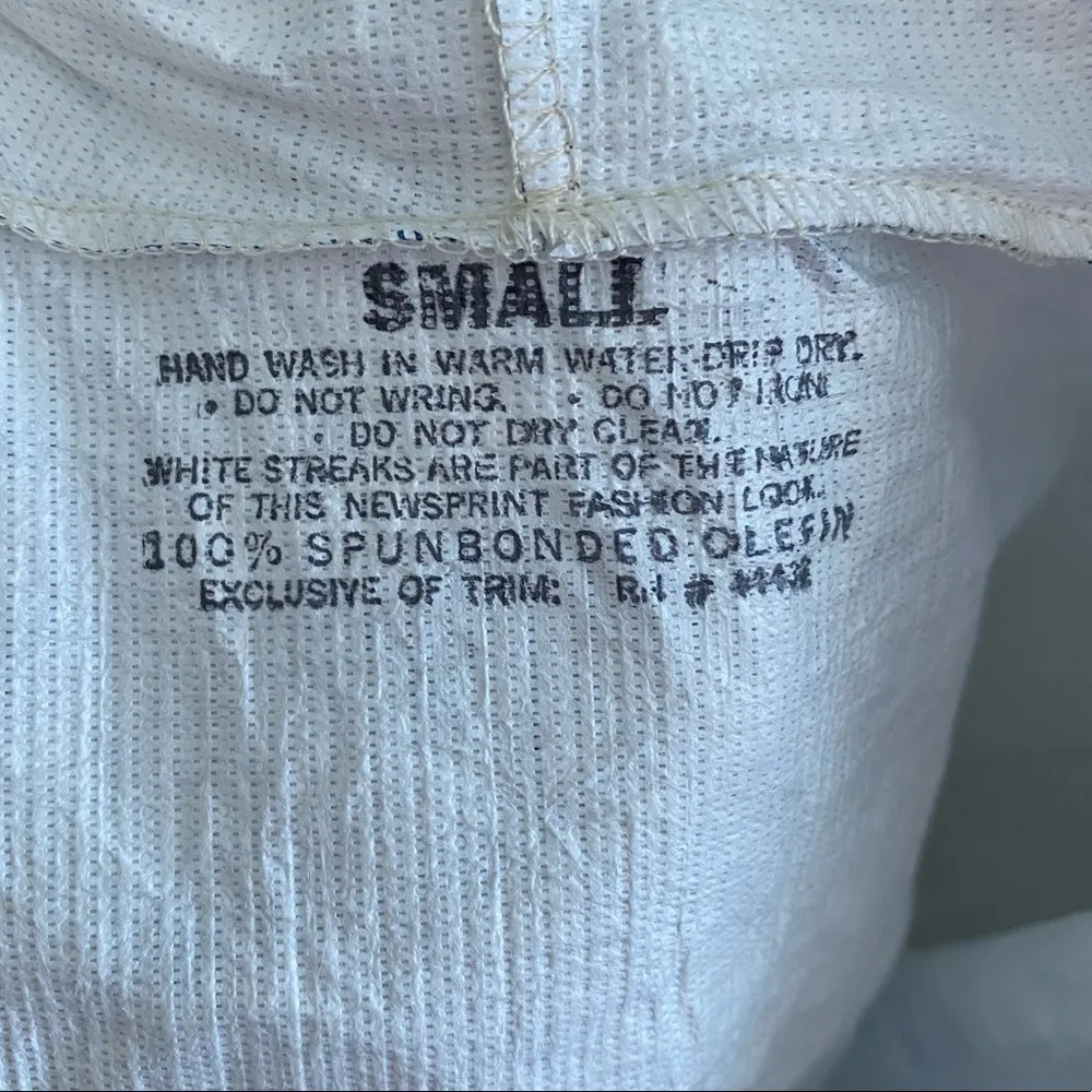 Vintage‎ Pullover Olefin Hoody Jacket Blue - Image 6