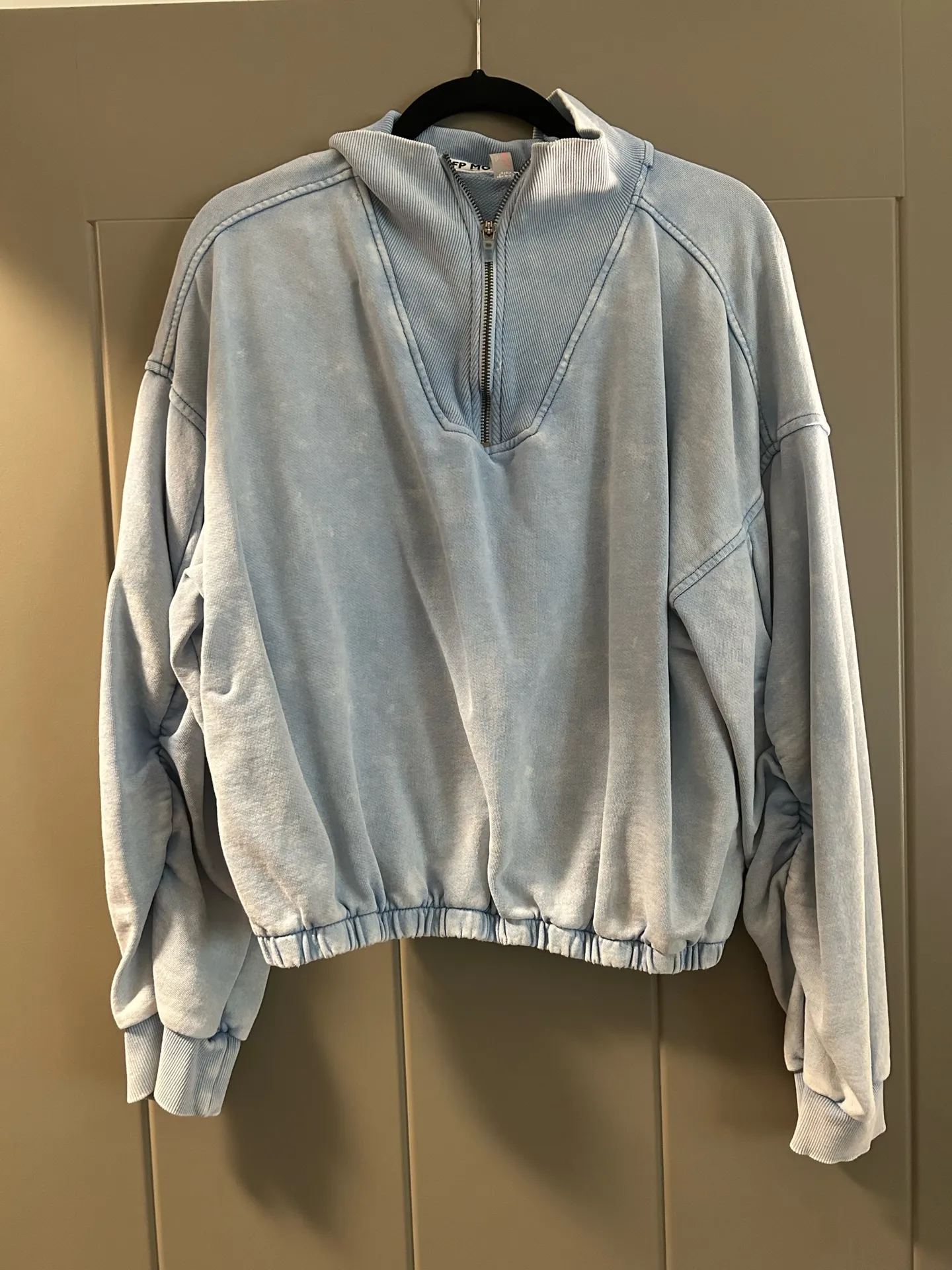 FP Movement Light Blue Quarter Zip Pullover - Image 1