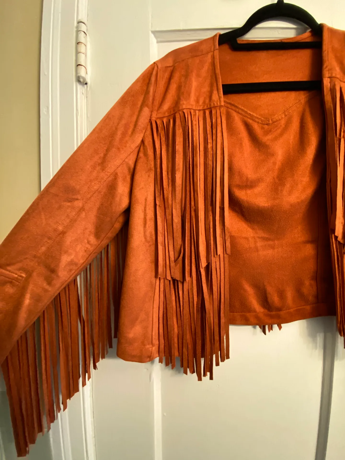 By Together Orange Fringe Jacket - Image 8