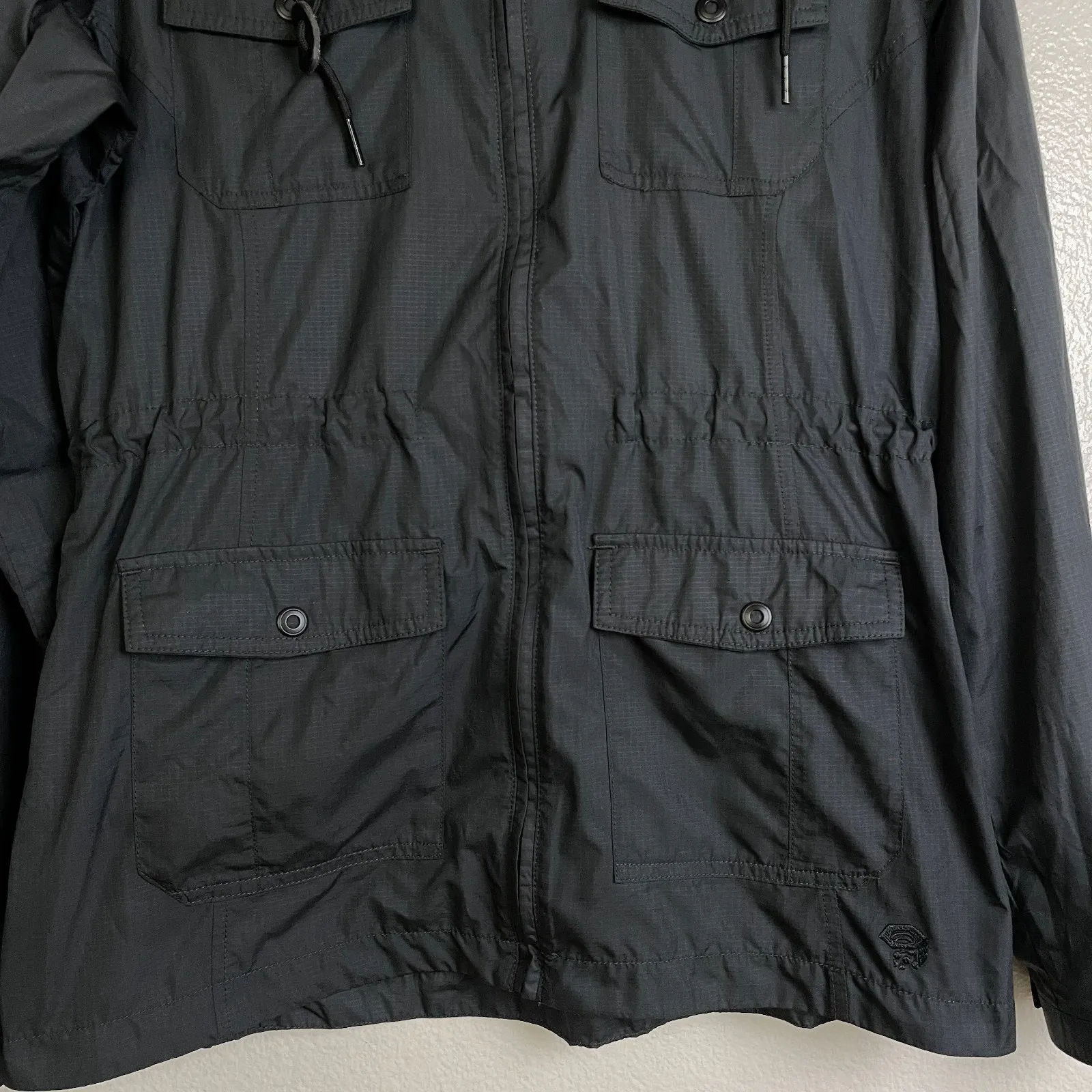 Mountain Hardwear Benicia Windbreaker Jacket Womens Small Black Outdoors Utility - Image 4