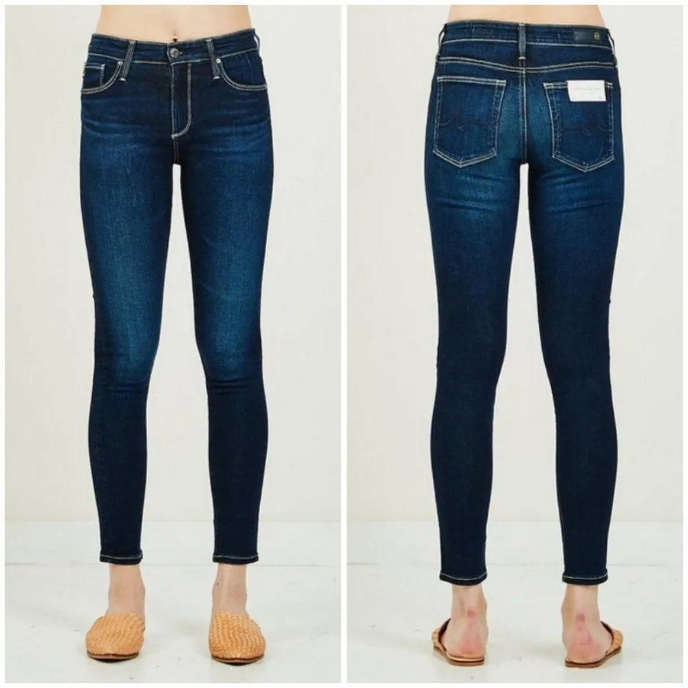 💕AG💕 Farrah High Waist Skinny Ankle Jeans - Darjeeling Blue 27 NWT - Image 5