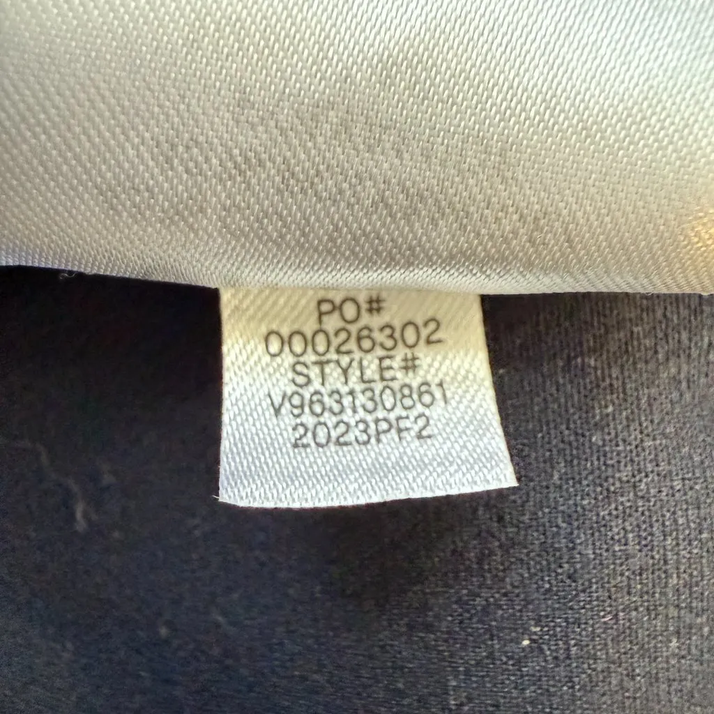 Vince Seamed Front Pencil Skirt Women's 0 Navy Blue Slit Career Minimalist NWT - Image 15