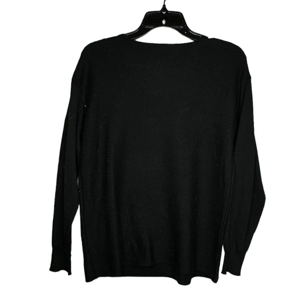 Ella Moss Black Sweater‎ nwot - Image 6
