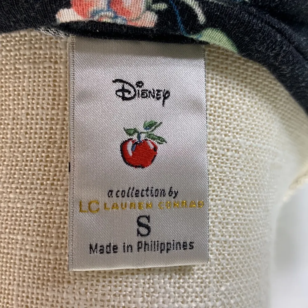 Disney Lauren Conrad Snow White Collection Cold Shoulder Blouse Black Si… - Image 5