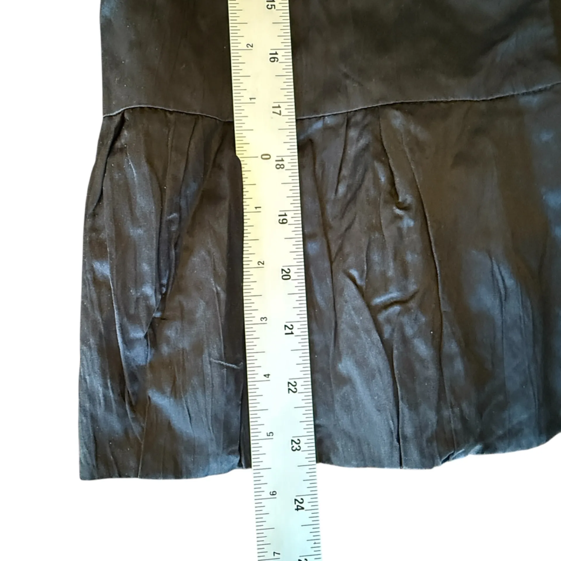 NWT New Christopher & Banks Black Crinkle Cotton Blend Jacket Women’s Size S - Image 10