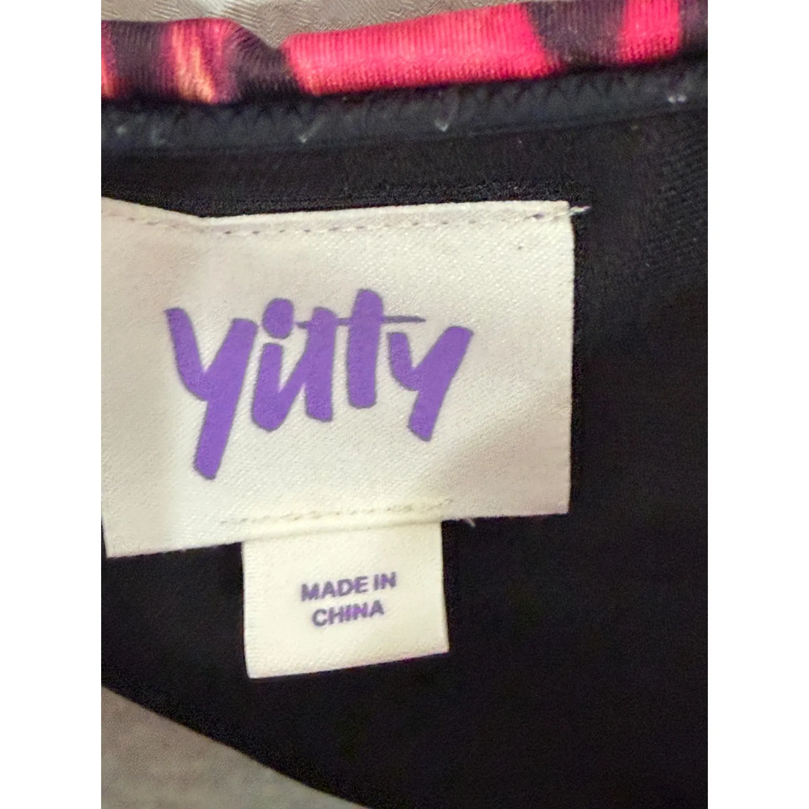 Yitty Fable Plunge Bralette Leopard Print Adjustable Straps Size 3X Athleisure - Image 2