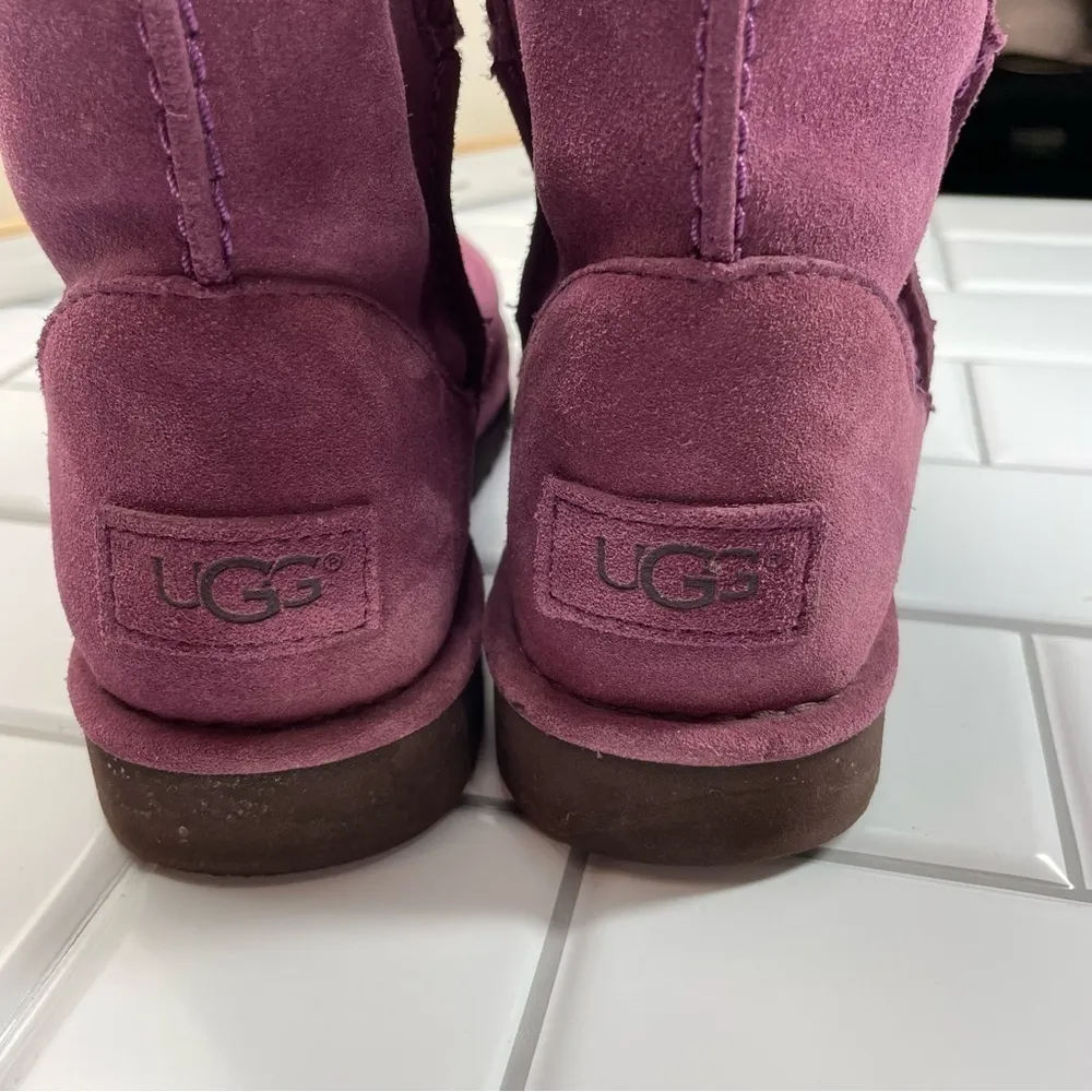 UGG Unlined Classic Mini PURPLE Treadlite BOOTS‎ - Image 14