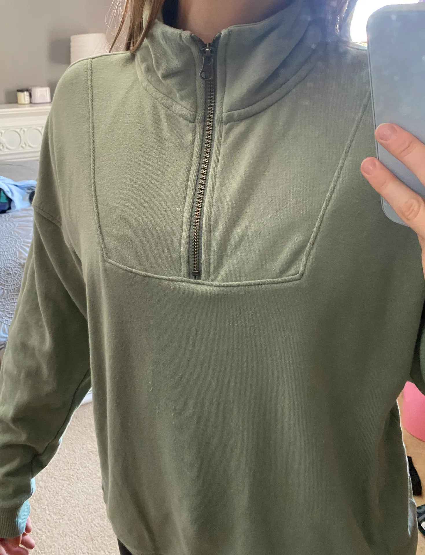 American Eagle Outfitters Quarter Zip - Image 4