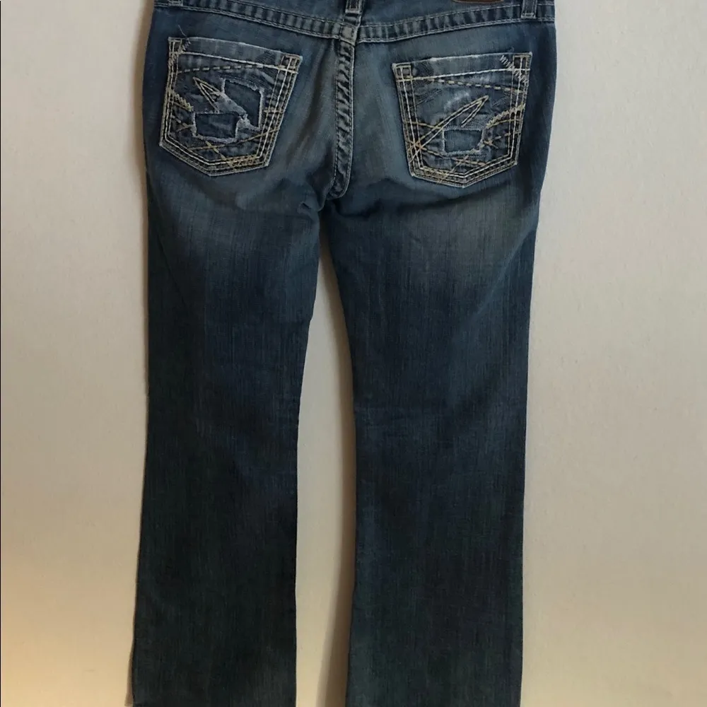 The Buckle  Stella Mid Rise Boot Cut Jean 27X31.5 Casual Stretch - Image 4