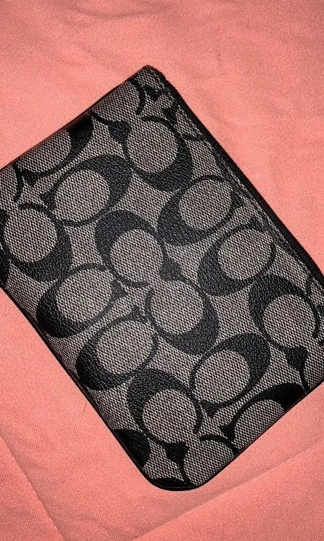 Coach Black  Wristlet - Image 3