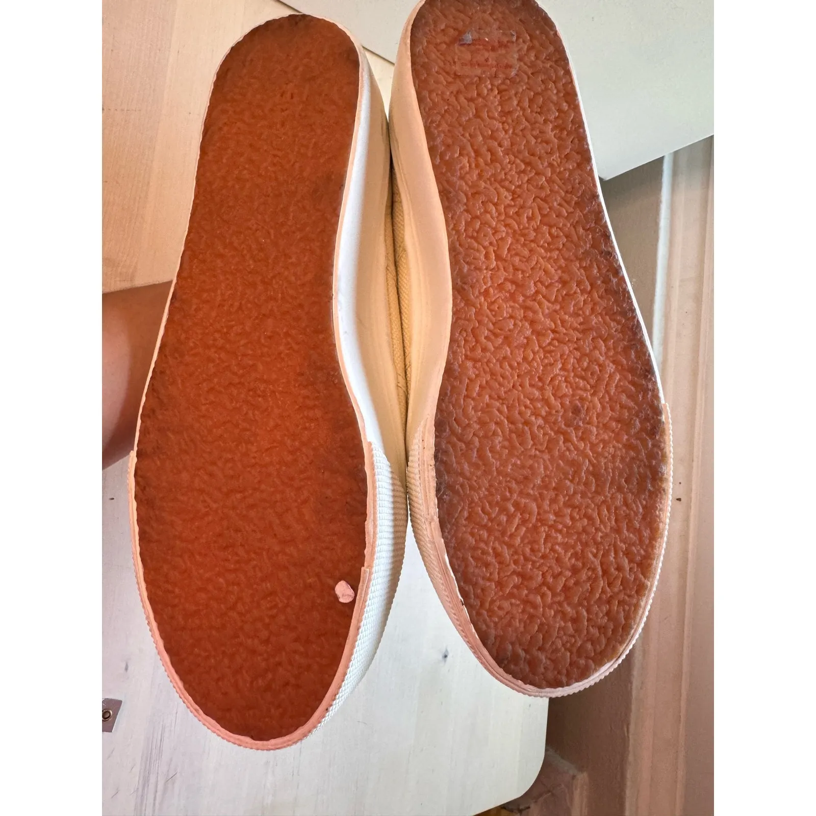 SUPERGA 2750 PLATFORM SNEAKERS CAMEL size 41.5 / US 10 - Image 7